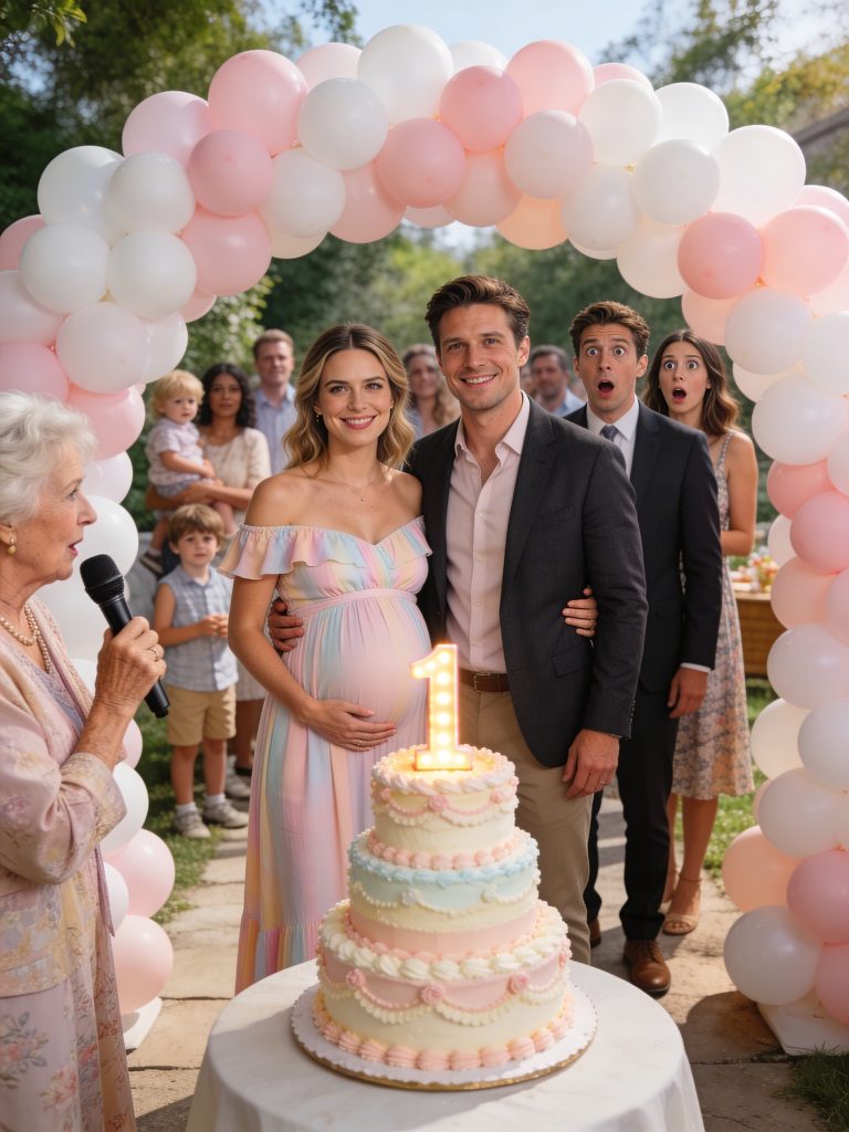 My ex-husband sent me an invitation to his son’s first birthday with his lover to humiliate me as “infertile” — but when I showed up, I held hands with the person he thought was d.ea.d and whom he had long since buried in oblivion.
