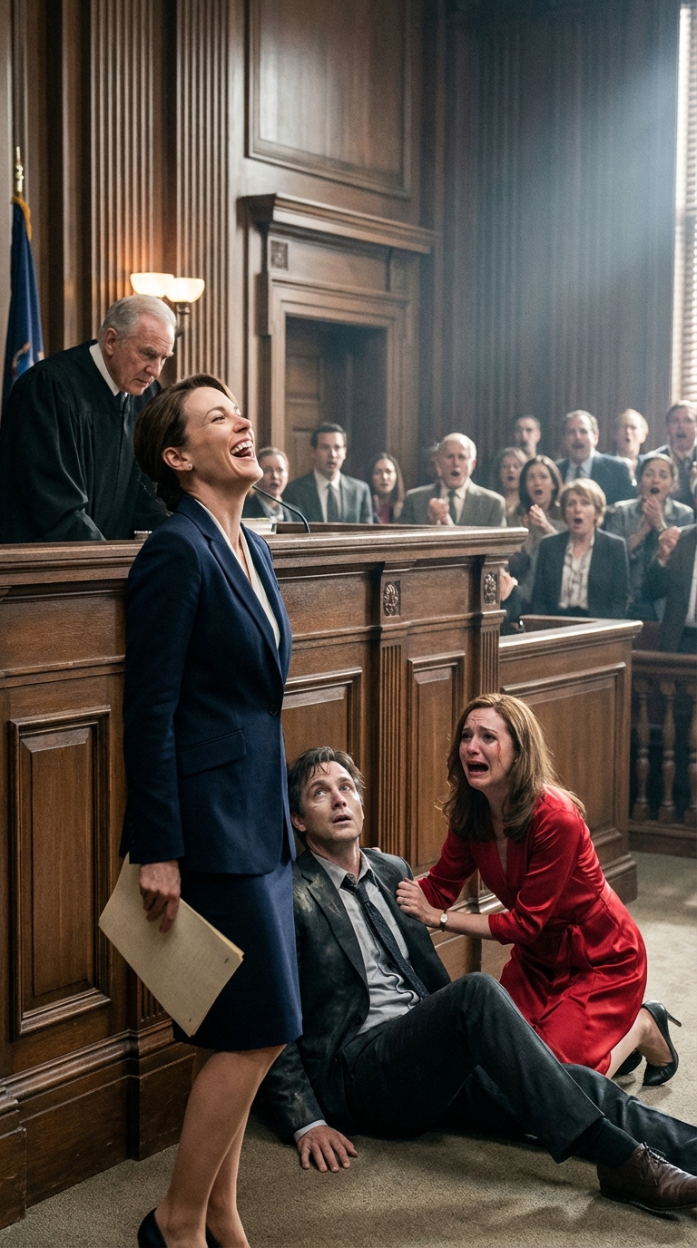 At the divorce hearing, my husband walked up to me and said, “Today is the best day of my life. I’m taking everything from you.” His mistress smirked. Then my lawyer whispered, “Did you do exactly what I said? Good. The show starts now.” The divorce turned into his nightmare.