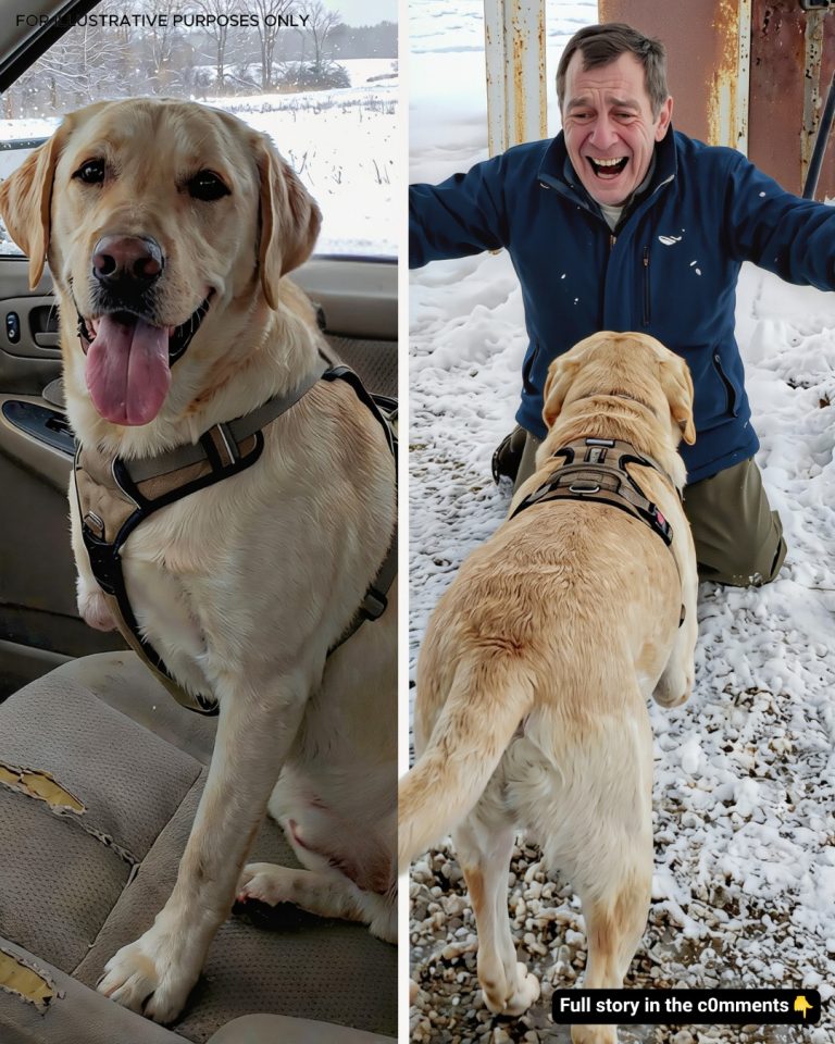 At a Freezing Gas Station, My Dog Ran to a Stranger Like He’d Known Him Forever—What Happened Next Changed My Life