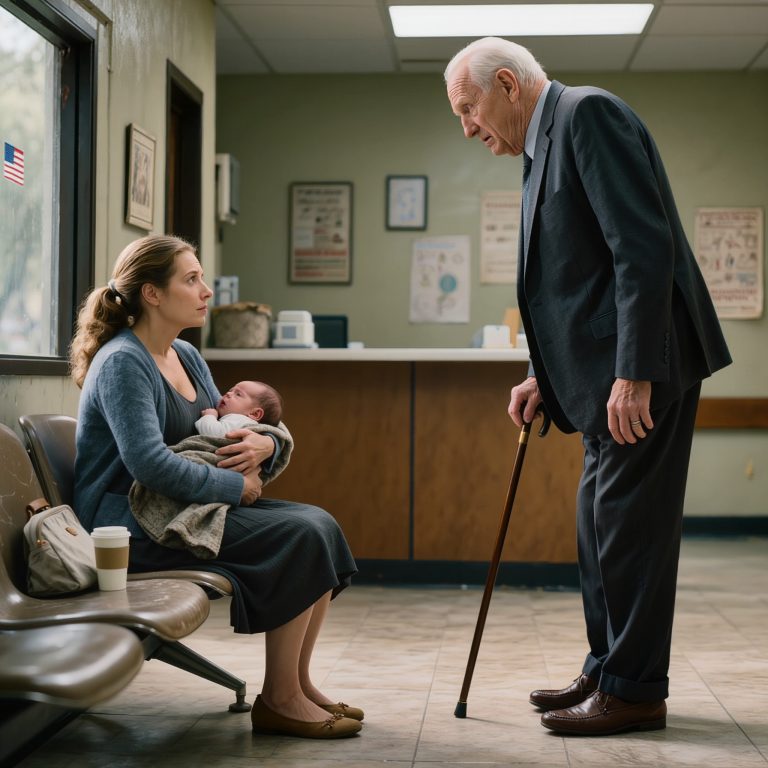 Seeing My Baby In A Faded Blanket At A Free Clinic, My Grandfather Stopped Cold—And One Number Changed Everything I Thought I Knew About My Family