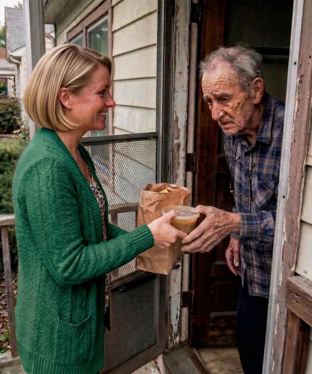 I Spent Years Cooking Dinner for the Loneliest, Meanest 80-Year-Old Man on My Street – As He Passed Away, His Will Left Me and His 3 Children Speechless