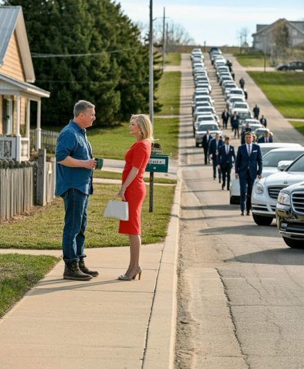A Single Dad Helped a Stranger in Need and the Next Day Luxury Cars Filled His Street