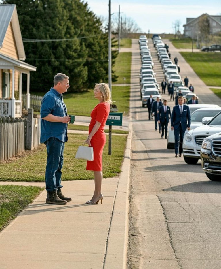 A Single Dad Helped a Stranger in Need and the Next Day Luxury Cars Filled His Street