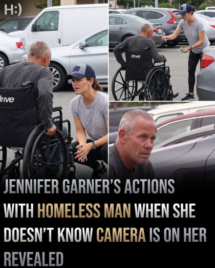 Jennifer Garner’s Heartwarming Act Goes Viral: Actress Spotted Helping a Wheelchair-Bound Homeless Man With Kindness, Food, and Essentials—Her Genuine Compassion and Quiet Generosity Spark Widespread Praise, Reminding Millions How Simple Human Acts Can Restore Dignity, Inspire Hope, and Make a Powerful Difference in Someone’s Life