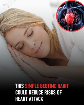 This simple bedtime habit could reduce the risk of heart attack